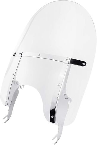 TCT-MOTORPARTS Front Clear PC Windscreen Windshield For Harley Softail Deluxe Fat Boy FLS 2000-2017 FLS, FLSS, FLST, FLSTC, FLSTF, FLSTFB and FLSTFBS in Saudi Arabia