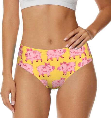 ملابس داخلية نسائية بيكيني ناعمة قابلة للتنفس سراويل داخلية محببة مقاس XS -4XL in Kuwait