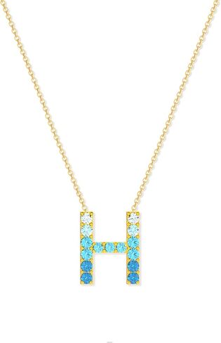قلادات STORYJEWELLERY الأولية للنساء، قلادة أولية من الفضة الإسترلينية عيار 925، قلادة بحروف أنيقة مع سحر أولي، قلادة ذهبية للنساء، هدايا عيد الأم، هدية تخرج in Kuwait