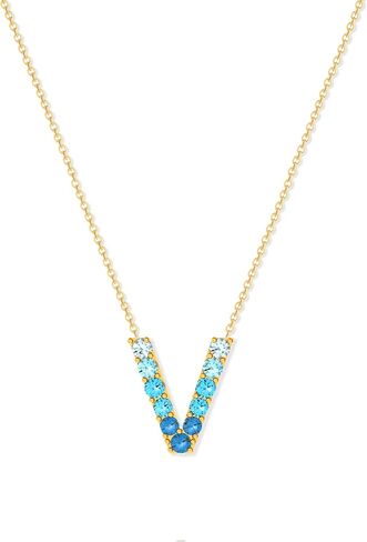 قلادات STORYJEWELLERY الأولية للنساء، قلادة أولية من الفضة الإسترلينية عيار 925، قلادة بحروف أنيقة مع سحر أولي، قلادة ذهبية للنساء، هدايا عيد الأم، هدية تخرج in Kuwait