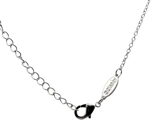 Disney Winnie-the-Pooh Two-Tone Open Pendant Necklace Officially Licensed | Brass with Sterling Silver Plate | Pendant Necklaces | 16in Length + 2in Extender in Saudi Arabia