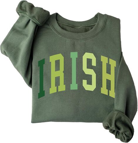 Retro Irish Sweatshirt, St Patricks Day Hoodie in Saudi Arabia