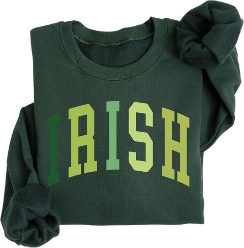Retro Irish Sweatshirt, St Patricks Day Hoodie in Saudi Arabia