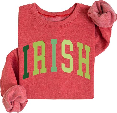 Retro Irish Sweatshirt, St Patricks Day Hoodie in Saudi Arabia