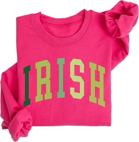 Retro Irish Sweatshirt, St Patricks Day Hoodie in Saudi Arabia