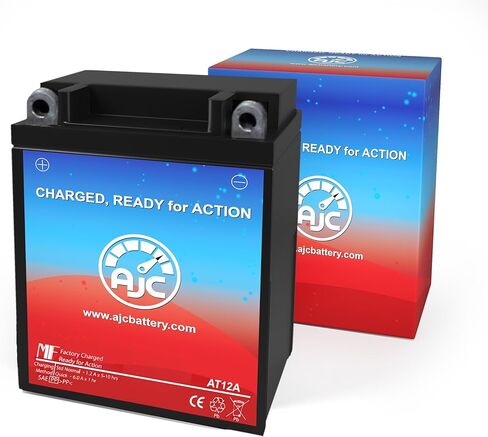 AJC Battery Compatible with Yamaha YFM350X Warrior 350CC ATV Battery (1987-2004) in Saudi Arabia