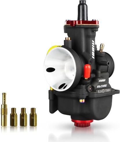 NIBBI PWK26 Carburetor 26mm Carburetor for DirtBike MiniBike Pit Bike GY6 ATV in Saudi Arabia