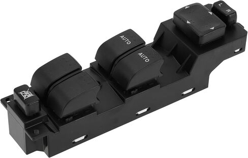 X AUTOHAUX الجبهة اليسرى سائق الجانب السلطة نافذة التبديل نافذة التحكم التبديل رقم GS3L66350 لمازدا 6 2009 2010 أسود in Saudi Arabia