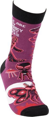 Primitives by Kathy Novelty Socks - Conspiracy Theory Socks, One Size, Unisex, LOL Collection in Saudi Arabia