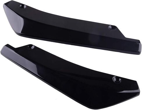 beler 2pcs Rear Lip Diffuser Wrap Angle Splitters Canard Aprons Fit for Dodge Charger R/T SRT SXT 2006-2020 in Saudi Arabia