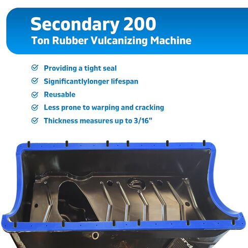 Oil Pan Gasket with Rigid Core Compatible with Moroso 27293 for Ford 7.3 Powerstroke 1994 to 2003 and International T444E Engines Oil Resistant Material Leak Free Design Easy Installation in Kuwait