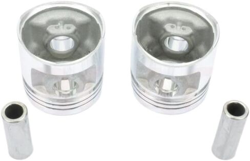 Motorcycle Piston Pin Clip Segment Set Engine Replacement Parts Compatible with CBT125 QJ125 CM125 CBT QJ CM 125 125cc 44mm 13mm in Kuwait