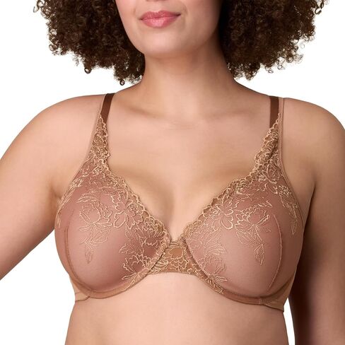 حمالة صدر نسائية من Playtex، حمالات صدر كبيرة الحجم متوفرة، تغطية كاملة، قابلة للتحويل، داعمة، دانتيل، 4805 in Saudi Arabia
