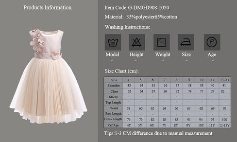 Pettigirl Girl's Party Tulle Dress with Floral Patch Mesh at Back in Saudi Arabia