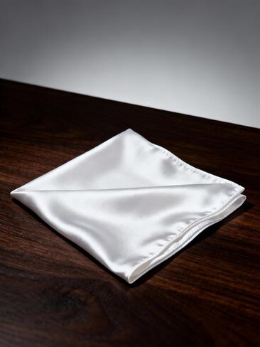 Mens Pocket Square Solid Color Handkerchief for Suit and Tuxedo in Saudi Arabia
