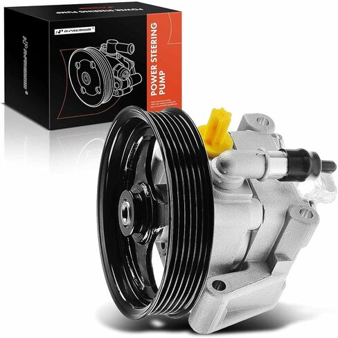 A-Premium Power Steering Pump with Pulley, Compatible with Jaguar XF 2009-2010, XK 2007-2009, XK8 2003-2006, XKR 2003-2009, Super V8 2005-2009, XJ8 & XJR & Vanden Plas 2004-2009, V8 4.2L Engine in Saudi Arabia