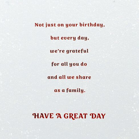 American Greetings Heartfelt Birthday Card for Dad from Us, Happy Birthday Dad Card (Make You Special) in Saudi Arabia