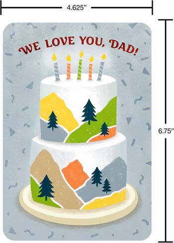 American Greetings Heartfelt Birthday Card for Dad from Us, Happy Birthday Dad Card (Make You Special) in Saudi Arabia