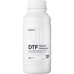 Premium DTF Ink for ET-8550, L1800, L800, R2400, P400, P800, XP15000 Printers High-Opacity CMYK + White Ink 6x100ml Set Vibrant Wash-resistant Transfers for All Fabrics Eco-Friendly and Easy to Use in Saudi Arabia