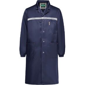 معاطف المختبر للرجال ورشة عمل DIY معطف ميكانيكي الفنان كم طويل رسام سموك الطلاب معطف المختبر in Kuwait