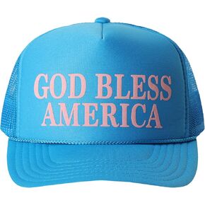 MIRMARU USA Patriotic-Themed Heat Printed 5 Panel Foam Trucker Hat with Mesh Back for Men and Women in Saudi Arabia