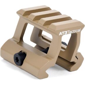 AT3 Tactical PRO-Mount Red Dot Riser Mount - .83 or 1 Inch Height - for RD-50 Red Dot Sight & Picatinny Reflex Sights in Saudi Arabia