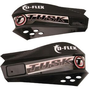 Tusk MX D-Flex Replacement Plastic Hand Shields Black in Kuwait