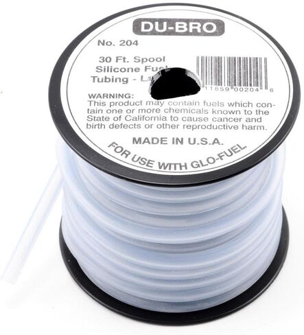 Dubro Products Silicone Fuel Blue Tubing, Medium, 50', DUB197 in Saudi Arabia