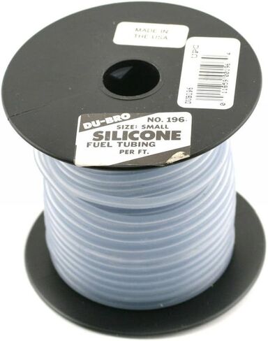 Dubro Products Silicone Fuel Blue Tubing, Medium, 50', DUB197 in Saudi Arabia