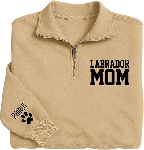 UrbanNEST Custom Dog Mom Sweatshirt, Cute & Cozy Gift for Dog Lovers, Perfect for Pet Moms in Saudi Arabia