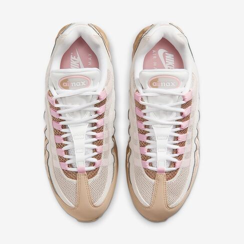Big Bubble Air Max 95 Womens - British Tan / Phantom / Linen by Nike in Saudi Arabia