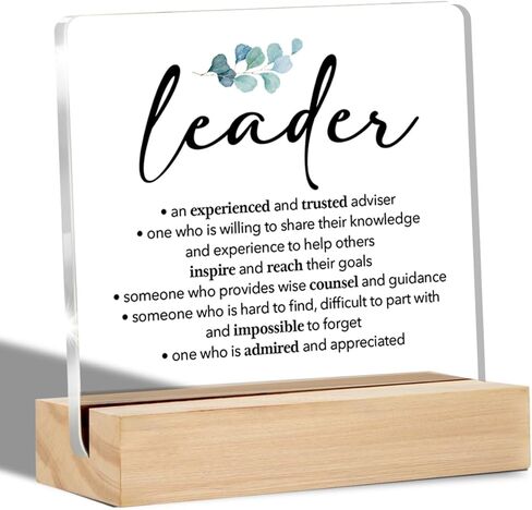 Gifts for Boss Lady Boss Clear Desk Decorative Sign Boss Appreciation Gift for Going Away Boss Day Acrylic Sign with Stand Table Plaque Sign Keepsake Home Office Decor in Saudi Arabia