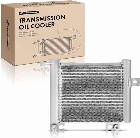 A-Premium Transmission Oil Cooler Compatible with Toyota Tundra 2004-2006, Sequoia 2001-2007, 4.0L 4.7L Replace# 3291034010, 3291034020 in Saudi Arabia