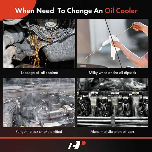 A-Premium Transmission Oil Cooler Compatible with Toyota Tundra 2004-2006, Sequoia 2001-2007, 4.0L 4.7L Replace# 3291034010, 3291034020 in Saudi Arabia