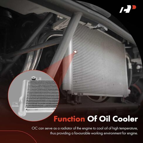 A-Premium Transmission Oil Cooler Compatible with Toyota Tundra 2004-2006, Sequoia 2001-2007, 4.0L 4.7L Replace# 3291034010, 3291034020 in Saudi Arabia