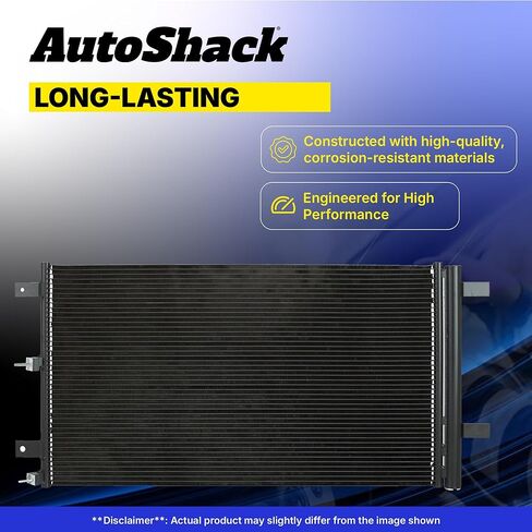 AutoShack Air Conditioning A/C Condenser Replacement for 2009-2018 Toyota Corolla 2009-2014 Toyota Matrix 1-PC in Saudi Arabia