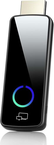 2026 Upgrade Wireless Display Dongle Adapter, Portable Transmitter 1080p HDMI Streaming, AirPlay/Miracast, 5GHz WiFi | Plug & Play for Smartphone/PC/TV/Projector in Saudi Arabia