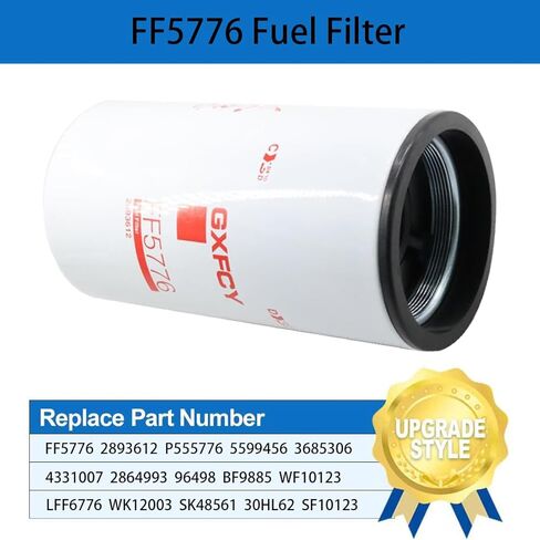 LF14000NN Oil Filter FF5776 Fuel Filter FS19765 Fuel Filter Replace 4367100 LF9080 P559000 2893612 P555776 5599456 PF9814 FH23474 FH23475 Compatible with ISX ISM QSX QSM QST X15 M11 in Saudi Arabia
