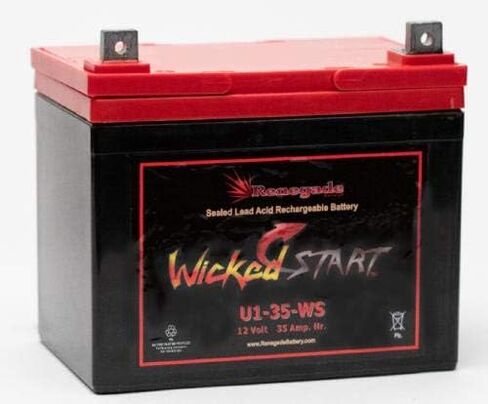 FOR YAMAHA (2021, 2022, 2023) YXE10 WOLVERINE RMAX2 / YXF10 WOLVERINE RMAX4 REPLACEMENT SEALED BATTERY U1-35 400+ CCA'S in Saudi Arabia