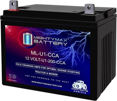 بطارية مايتي ماكس ML-U1 12 فولت 200CCA بطارية لـ Ariens 1742 جرارات الحديقة جزازة العشب in Saudi Arabia
