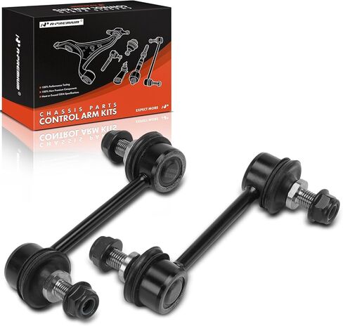 A-Premium 2 x Rear Sway Bar Links Stabilizer Bar Links, Compatible with Ford Edge 2007-2010 & Chevrolet Camaro 2010-2013, Caprice 2011-2017 & Mazda CX-9 & Lincoln MKX & Porsche 911 & Pontiac G8 in Saudi Arabia