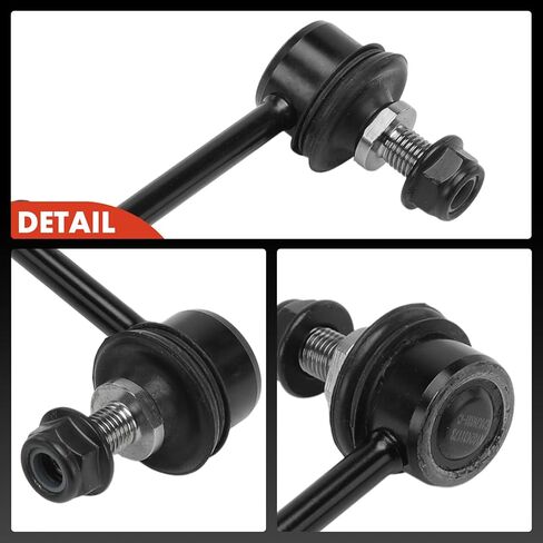A-Premium 2 x Rear Sway Bar Links Stabilizer Bar Links, Compatible with Ford Edge 2007-2010 & Chevrolet Camaro 2010-2013, Caprice 2011-2017 & Mazda CX-9 & Lincoln MKX & Porsche 911 & Pontiac G8 in Saudi Arabia