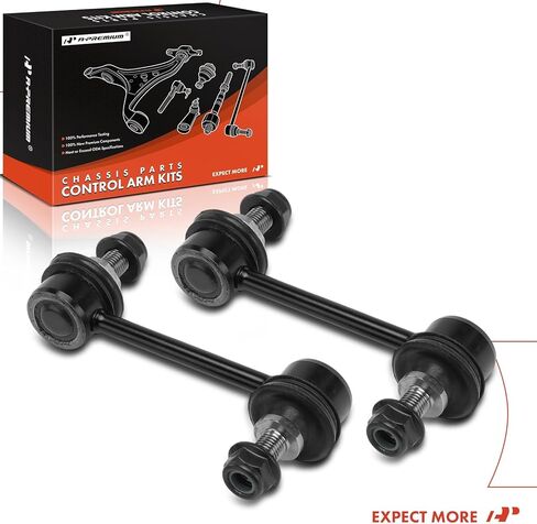 A-Premium 2 x Rear Sway Bar Links Stabilizer Bar Links, Compatible with Ford Edge 2007-2010 & Chevrolet Camaro 2010-2013, Caprice 2011-2017 & Mazda CX-9 & Lincoln MKX & Porsche 911 & Pontiac G8 in Saudi Arabia