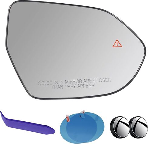 EAP Passenger Side Mirror Glass Compatible with Hyundai Kona 2024-2026, Heated, Blind Spot, 87621BE800 in Saudi Arabia