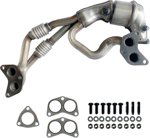 Front Catalytic Converter Compatible with 2006-2010 Subaru Forester，2006-2012 Legacy/Outback，2006-2011 Impreza,Saab 9-2X 2006 H4 2.5L，16564, 674864(EPA Compliant) in Saudi Arabia