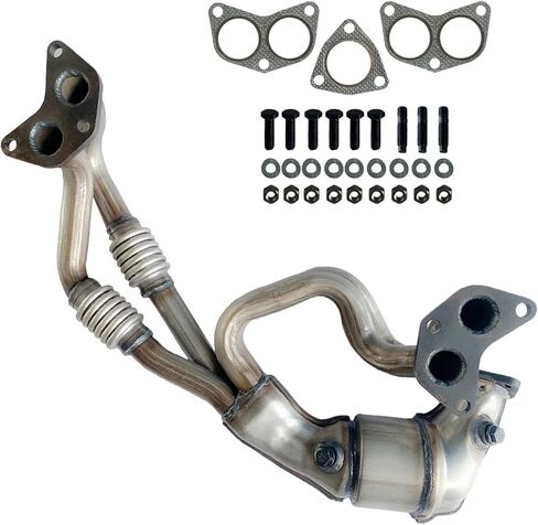 Front Catalytic Converter Compatible with 2006-2010 Subaru Forester，2006-2012 Legacy/Outback，2006-2011 Impreza,Saab 9-2X 2006 H4 2.5L，16564, 674864(EPA Compliant) in Saudi Arabia
