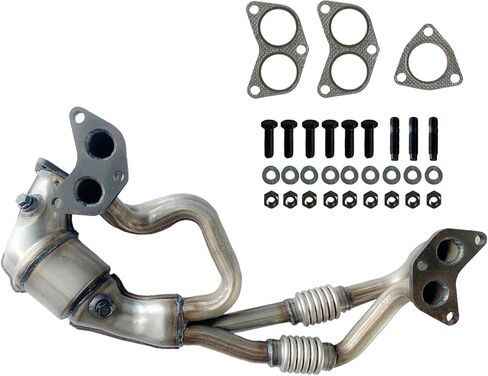 Front Catalytic Converter Compatible with 2006-2010 Subaru Forester，2006-2012 Legacy/Outback，2006-2011 Impreza,Saab 9-2X 2006 H4 2.5L，16564, 674864(EPA Compliant) in Saudi Arabia