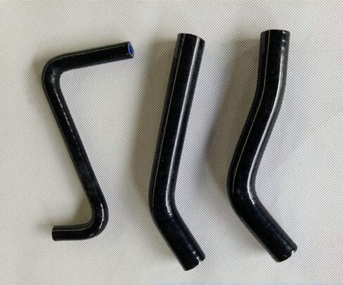 For Honda TRX450R TRX450 2006-2009 06 07 08 09 silicone radiator hose (BLACK) in Saudi Arabia