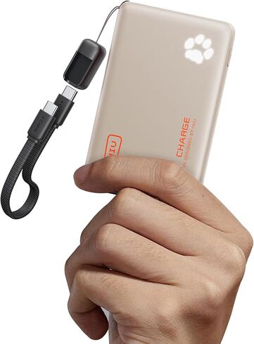 INIU Portable Charger, USB C Slimmest Triple 3A High-Speed 10000mAh Phone Power Bank, Flashlight External Battery Pack Compatible with iPhone 16 15 14 13 12 11 X Samsung S21 S20 Google LG iPad, etc in Saudi Arabia