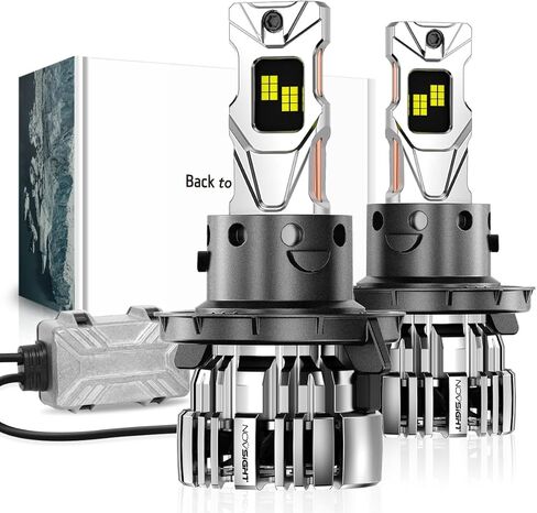 NOVSIGHT H11 LED Fog Lights Bulbs - 55000 Lumens,100000 Hours Lifespan,6500K Cool White Light,Efficent Cooling System, Pack of 2 in Saudi Arabia